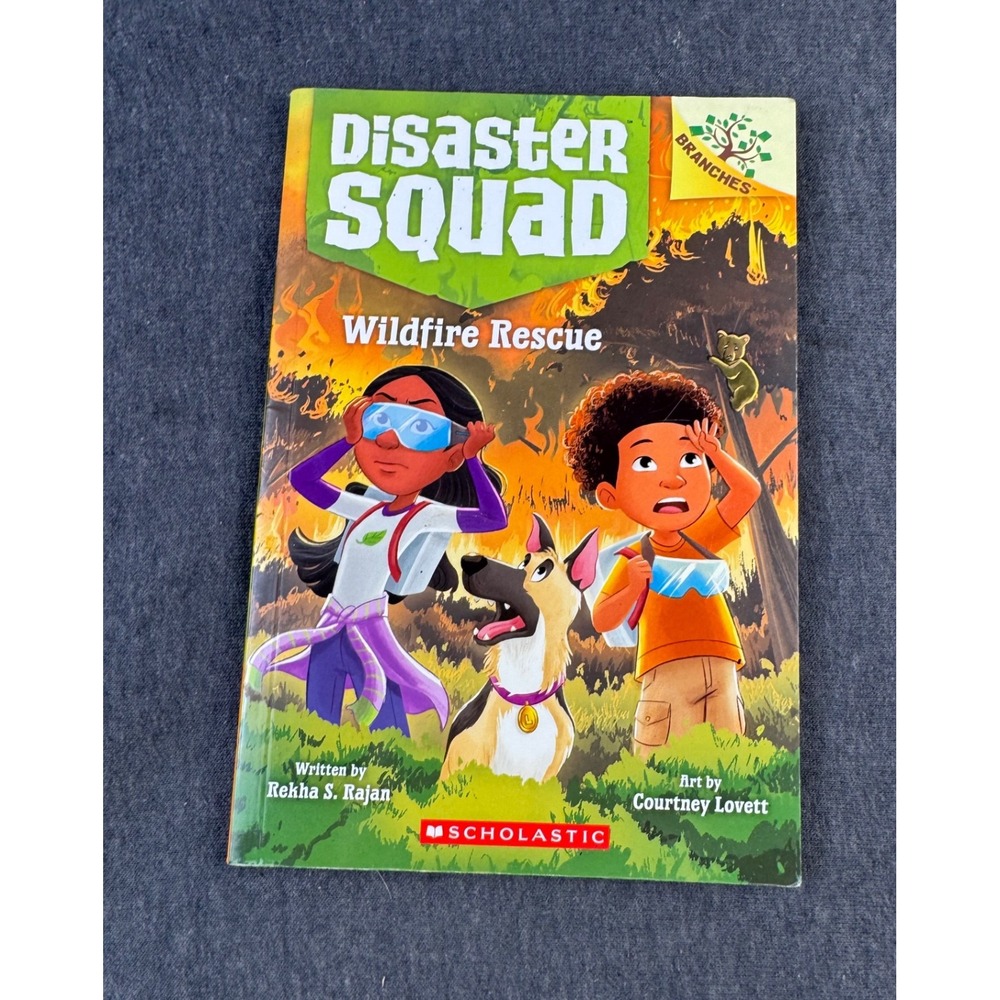 Disaster Squad Wildfire Rescue‎ Branches Scholastic Reader Book